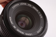 Canon FDn 28mm f2.8 (#4808)