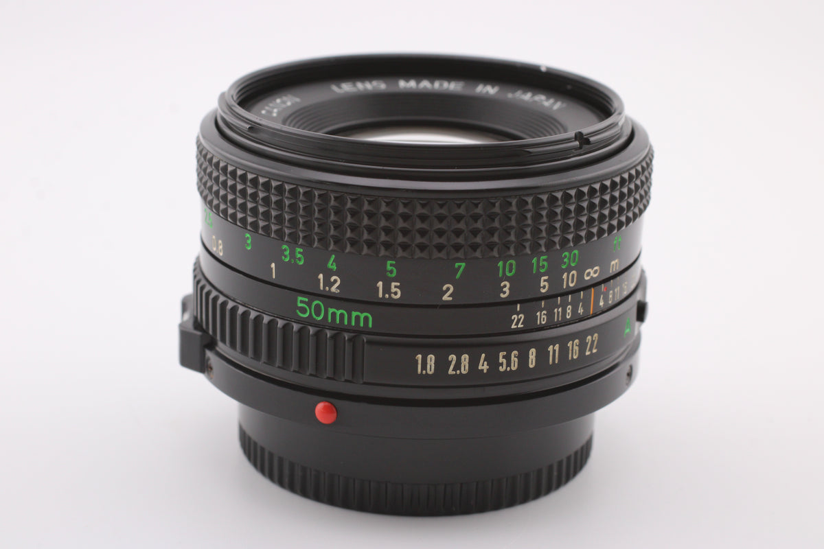 Canon FDn 50mm f1.8 (#4810)