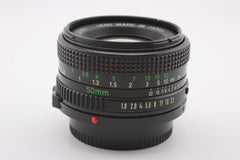 Canon FDn 50mm f1.8 (#4810)
