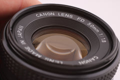 Canon FDn 50mm f1.8 (#4810)