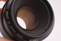 Canon EF 50mm f1.8 (#4826)
