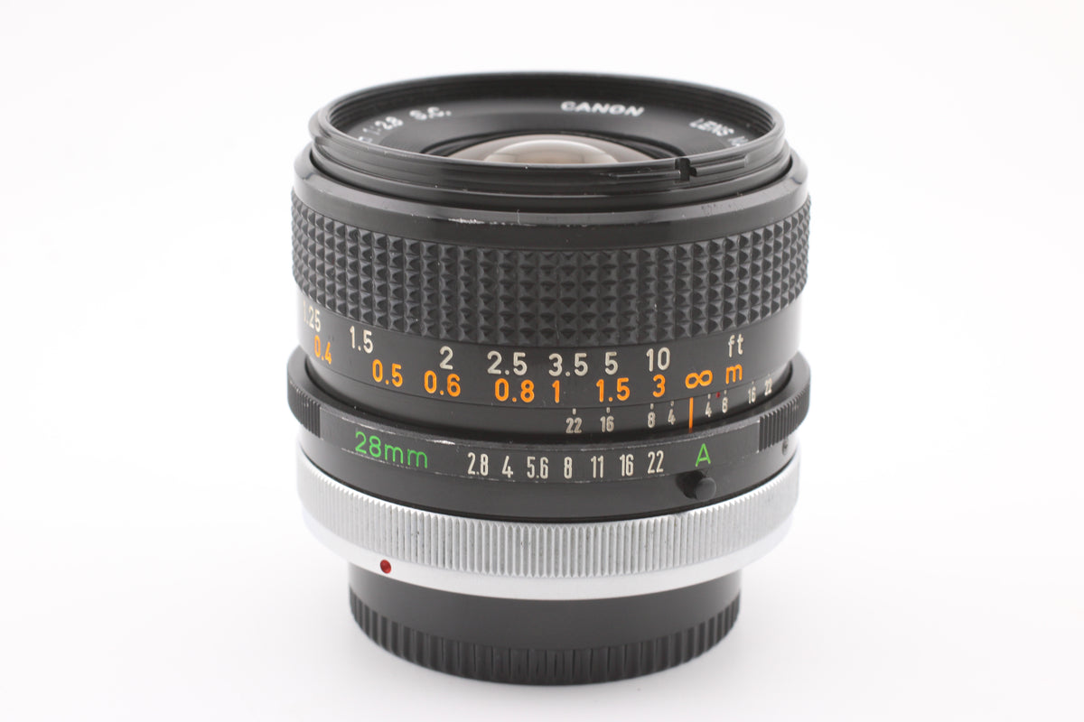 Canon FD 28mm f2.8 S.C. (#4906)