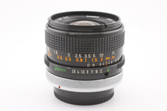 Canon FD 28mm f2.8 S.C. (#4906)
