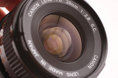 Canon FD 28mm f2.8 S.C. (#4906)