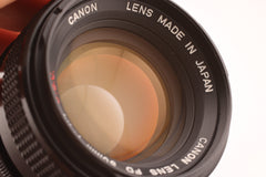 Canon FD 50mm f1.4 S.S.C. (#4907)