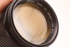 Canon FD 135mm f2.5 S.C. (#4909)