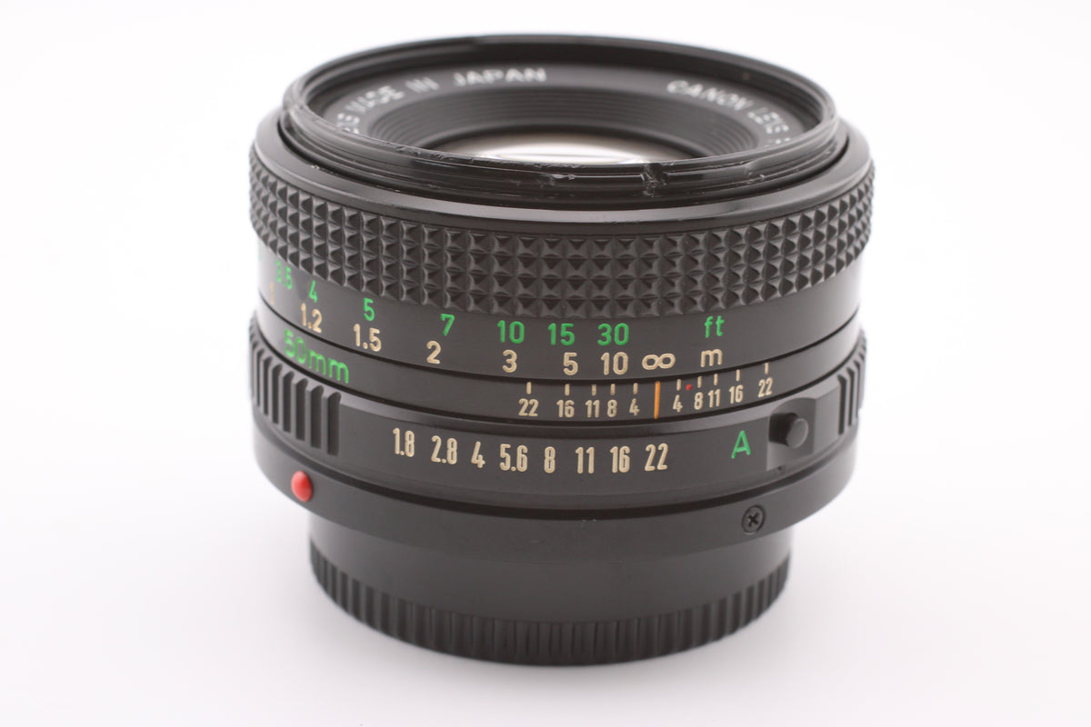 Canon FDn 50mm f1.8 (#4911)