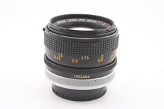 Canon FD 50mm f1.4 S.S.C. (#4914)