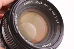 Canon FD 50mm f1.4 S.S.C. (#4914)