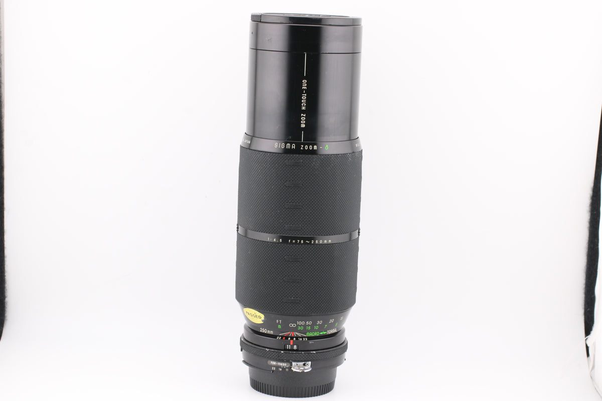 Nikon AI - Sigma 75-250mm f4.5 (#4954)