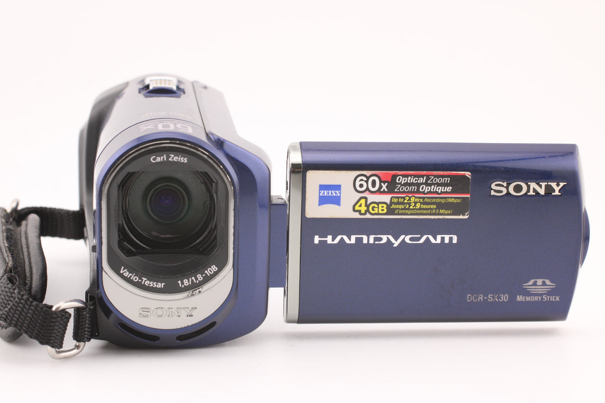 Sony Handycam DCR-SX30E Blue (#4960)