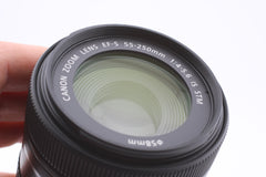 Canon EF-S 55-250mm f4-5.6 IS STM (#4996)