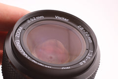Pentax K - Vivitar 28-70mm f3.5-4.8 (#4999)
