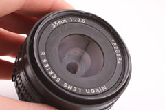Nikon 35mm f2.5 Series E (#5003)