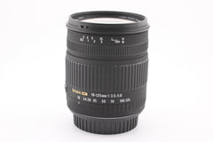 Sigma 18-125mm f3.5-5.6 DC (#5070)