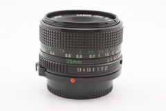 Canon FDn 35mm f2.8 (#5074)