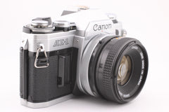 Canon AE-1 + 50mm f1.8 (#5122)