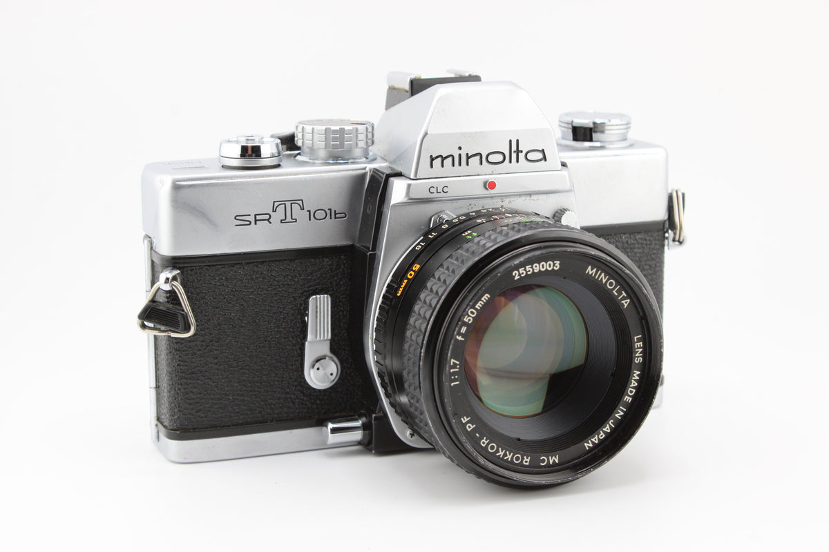 Minolta SRT 101b + 50mm f1.7 (#3650)