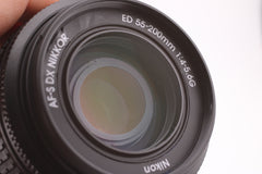 Nikon AF-S Nikkor 55-200mm f4-5.6G ED DX (#5162)