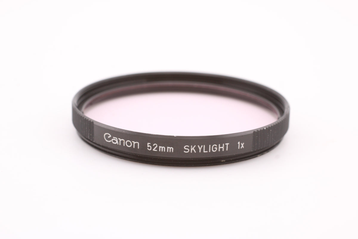 Canon 52mm Skylight 1X Filter (#5227)