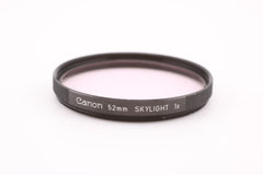 Canon 52mm Skylight 1X Filter (#5227)