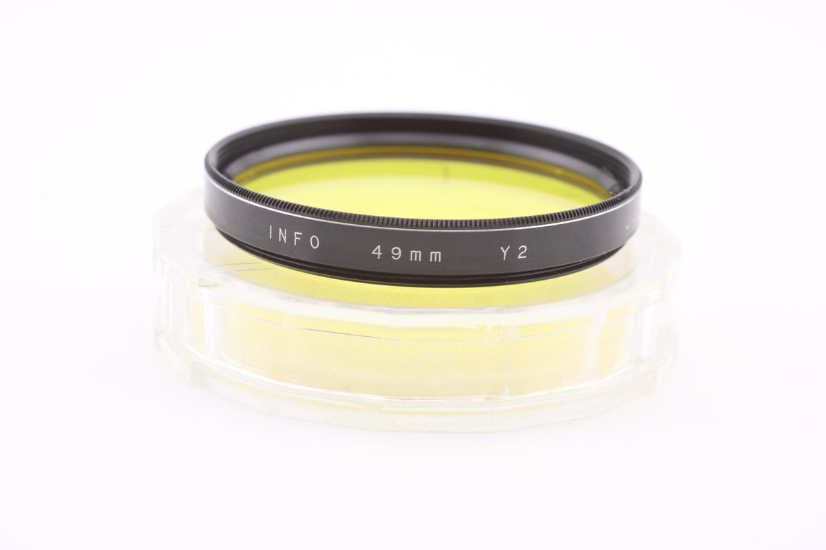 Info 49mm Y2 Yellow Filter (#5239)