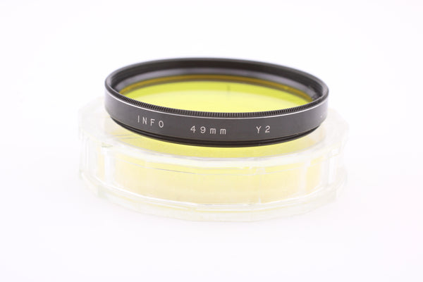 Info 49mm Y2 Yellow Filter (#5239)