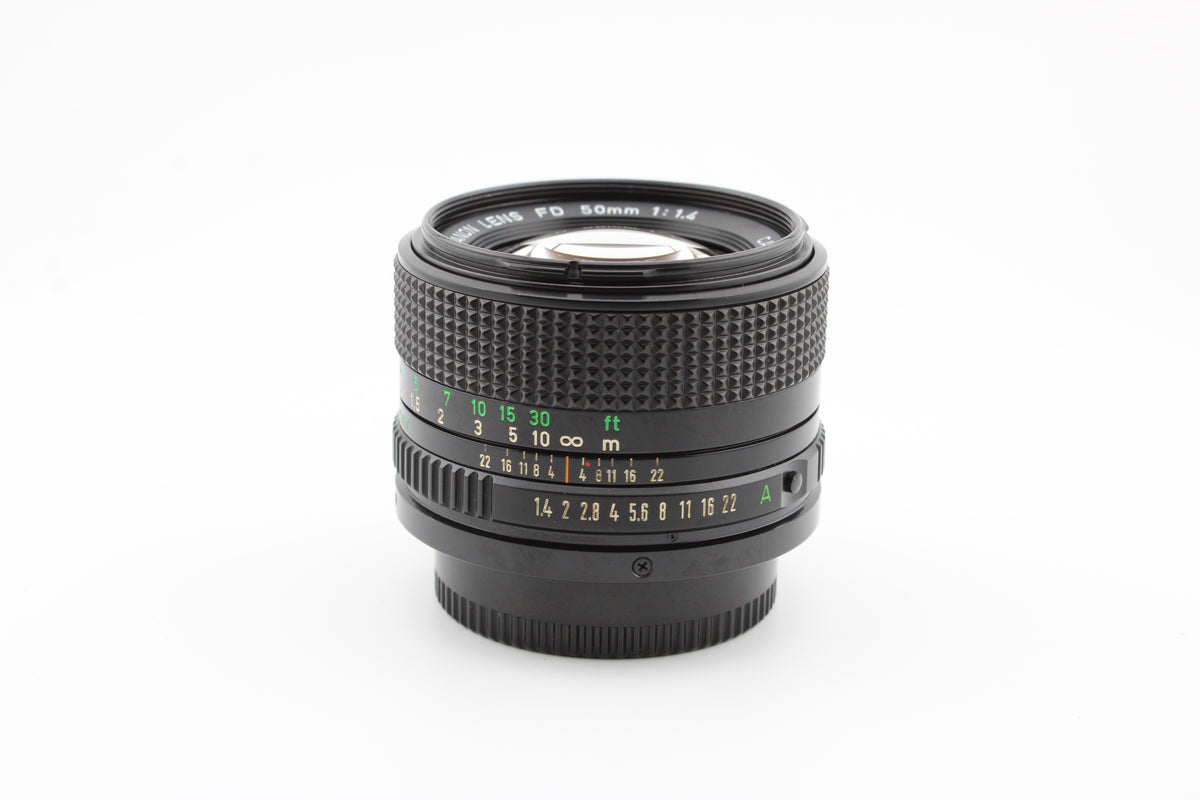 Canon FDn 50mm f1.4 (#3735)