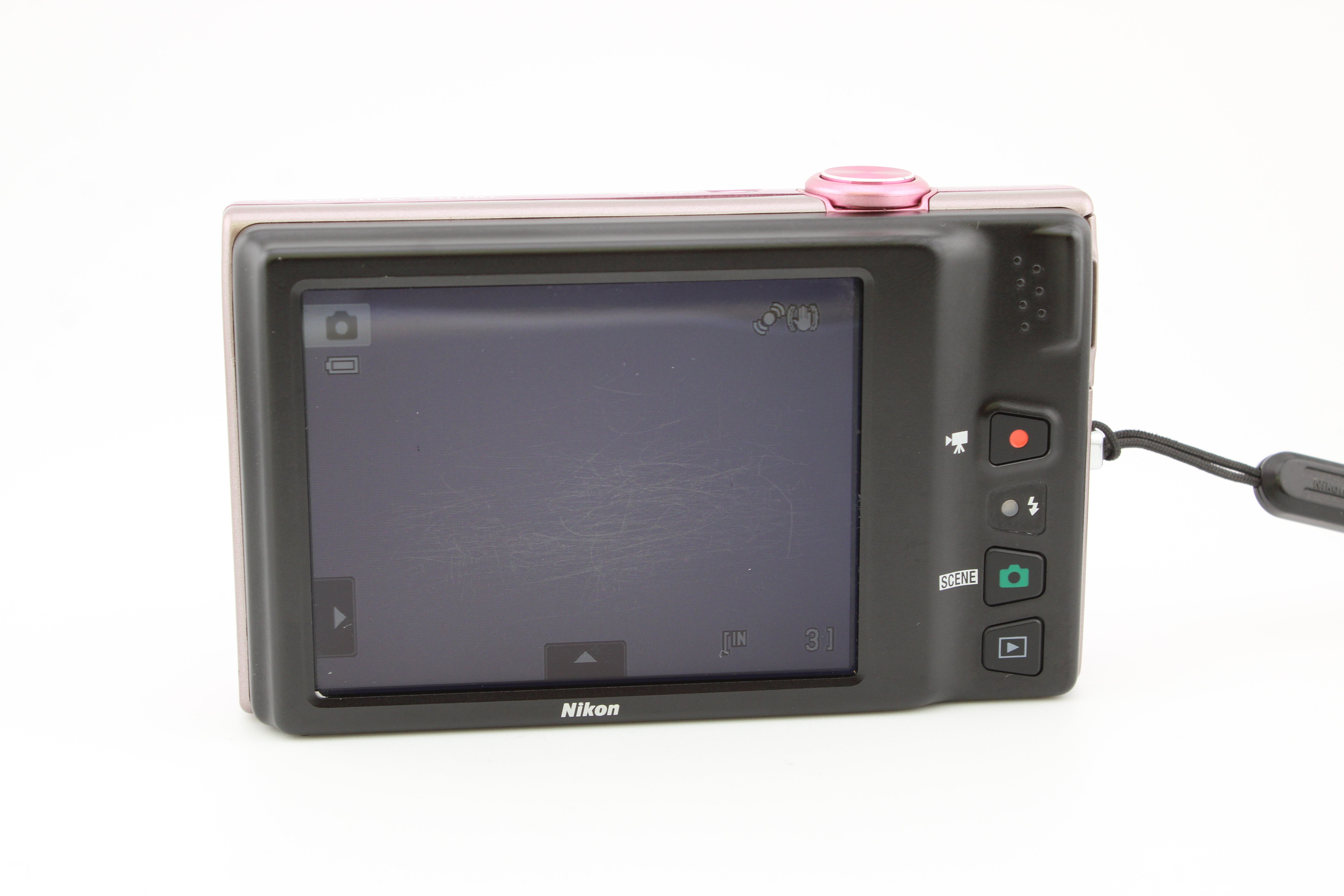 Nikon Coolpix S6100 Pink (#3798) - OldCamsByJens