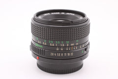 Canon FDn 28mm f2.8 (#5327)
