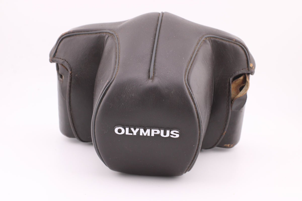 Olympus Brown Leather Case for OM-Series (#5333)