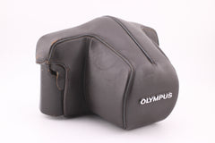 Olympus Brown Leather Case for OM-Series (#5333)
