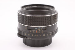 Takumar 50mm f1.4 (#5347)