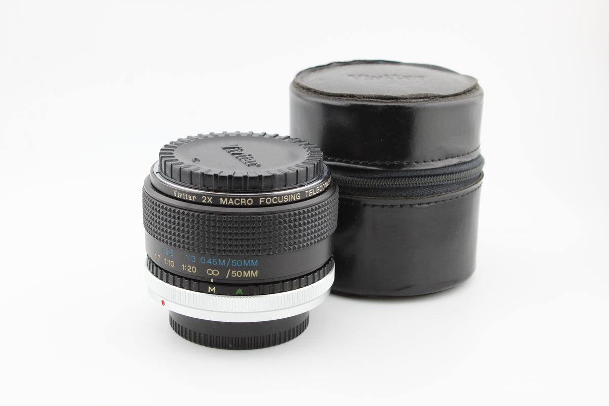 Canon FD - Vivitar 2X Macro Teleconverter (#3875)