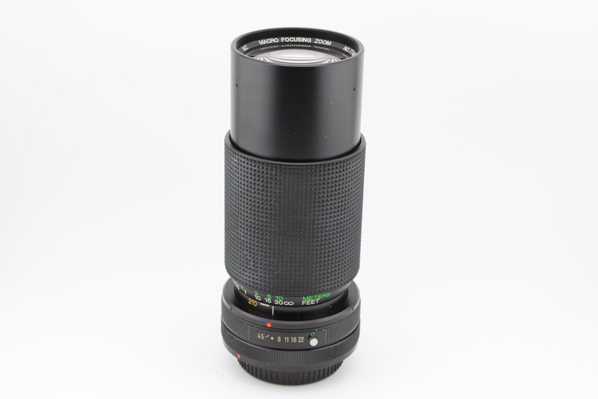 Canon FD - Vivitar 70-210mm f4.5 (#3898)
