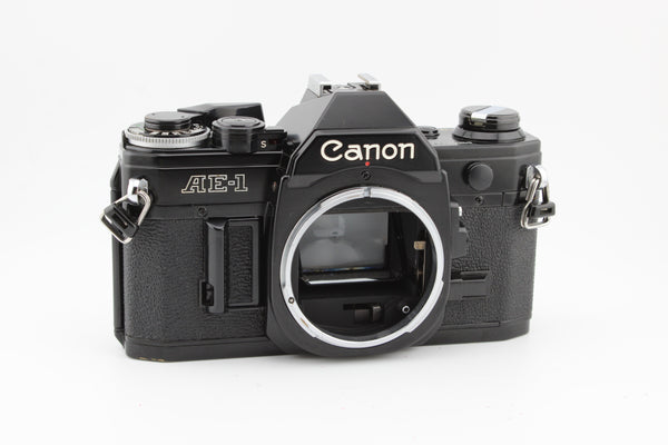 Canon AE-1 Black Body (#3931) - OldCamsByJens