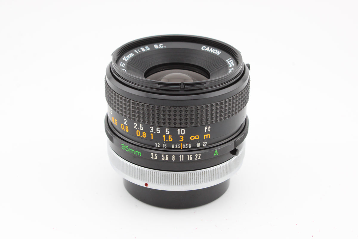 Canon FD 35mm f3.5 S.C. (#3938)