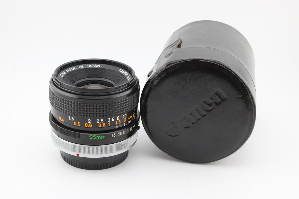 キヤノン Canon EF + FD 35mm F3.5 フィルムカメラ Canon FD 35mm F3.5 S.C. Review: A Classic Wide-Angle Lens for