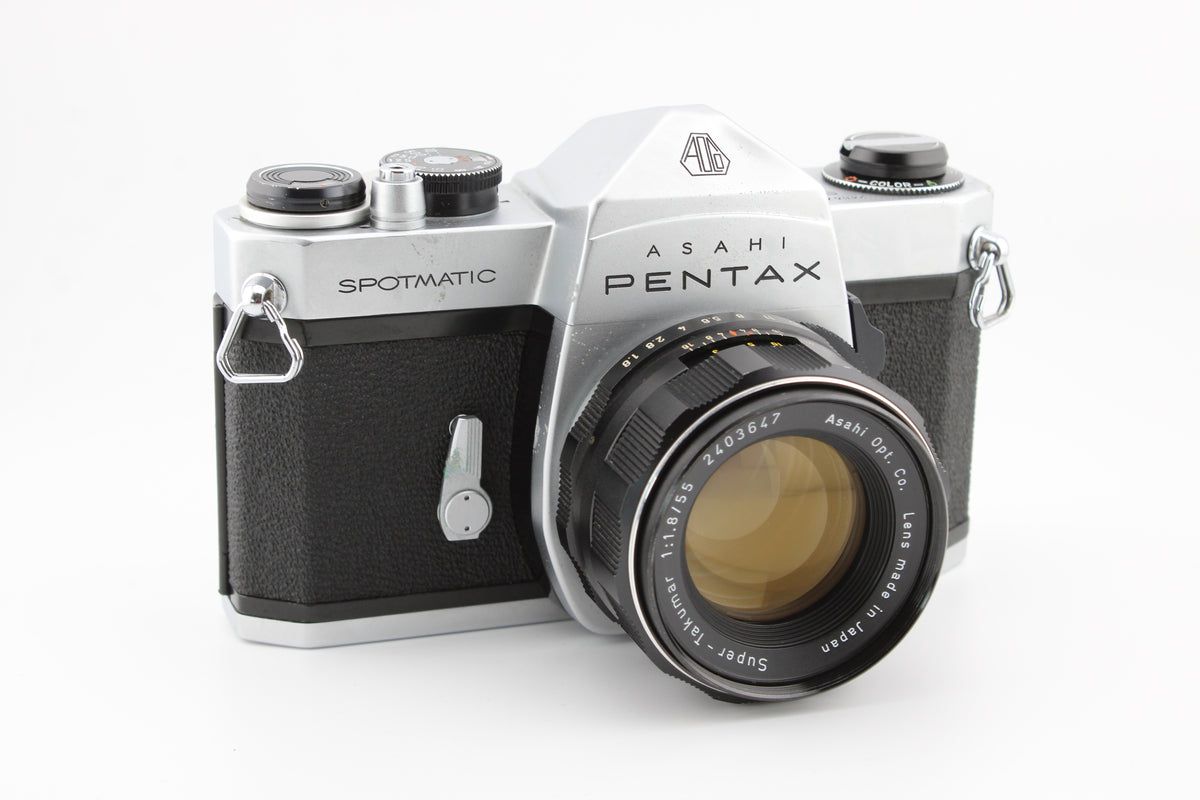Pentax Spotmatic SP + 55mm f1.8 (#4016)