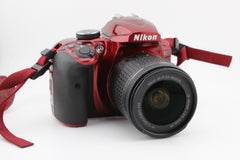 Nikon D3400 Red + 18-55mm f3.5-5.6 (#4067)