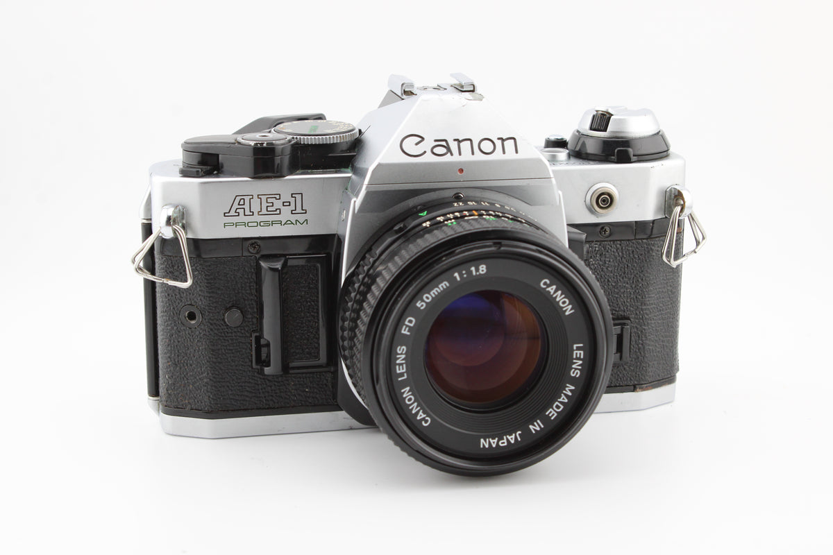 Canon AE-1 Program + 50mm f1.8 (#4078)