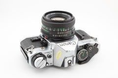 Canon AE-1 Program + 50mm f1.8 (#4078)