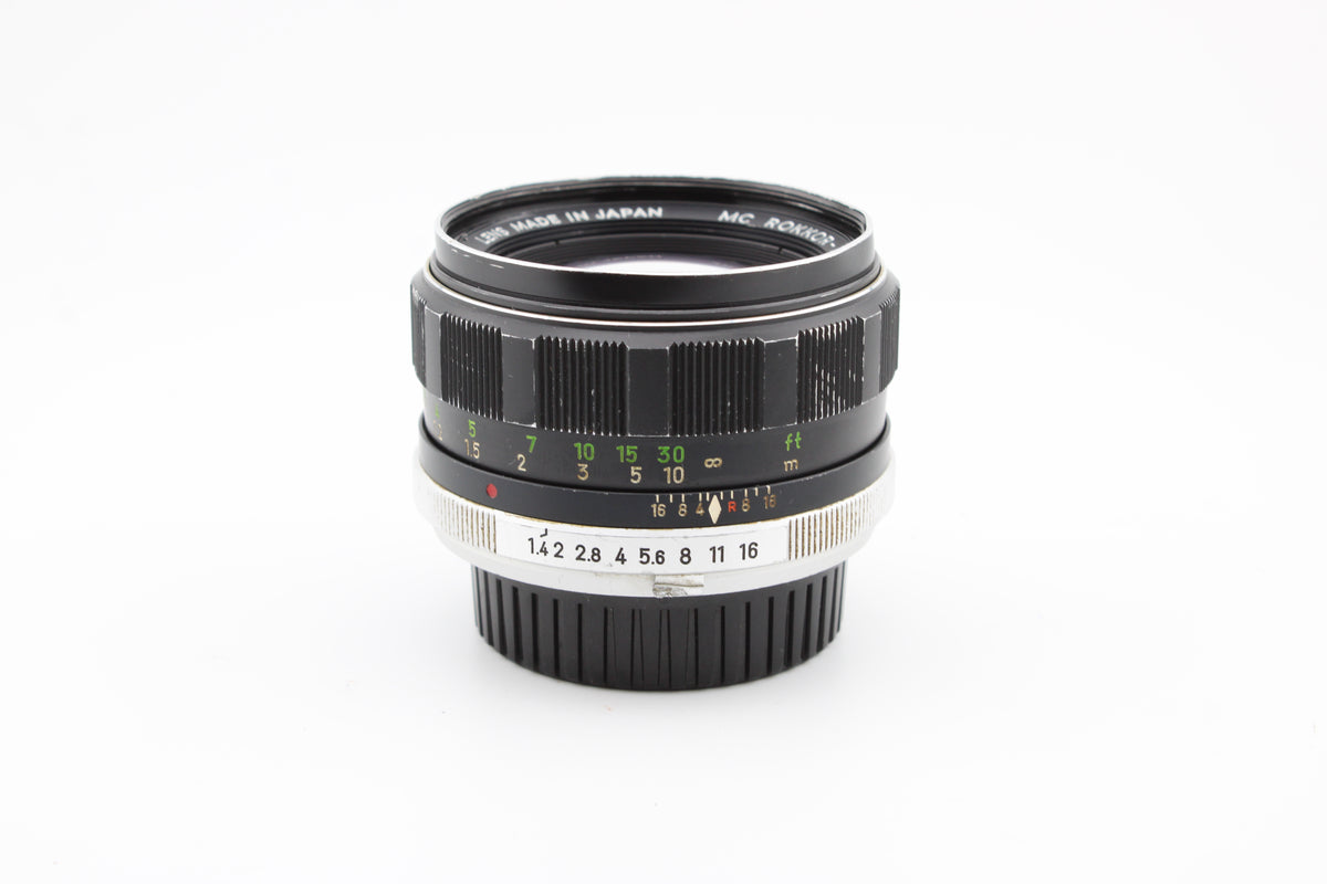 Minolta MD Rokkor 58mm f1.4 (#4086)