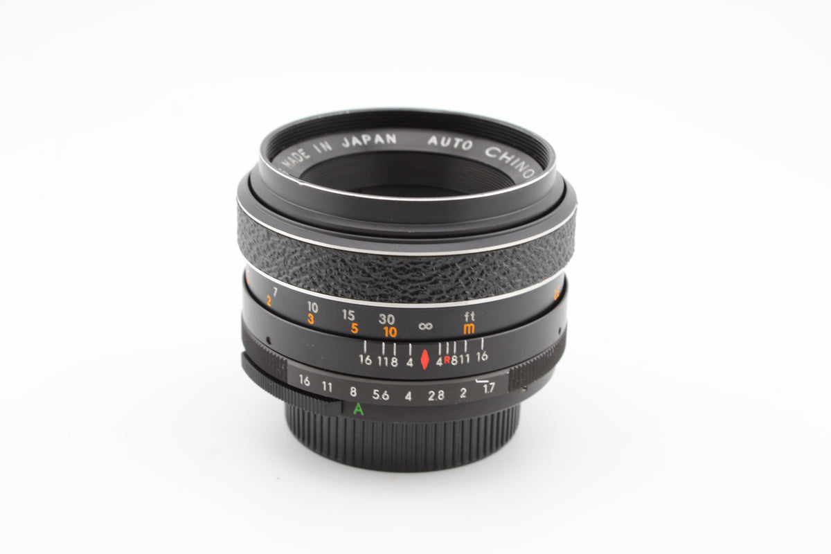 Chinon 55mm f1.7 M42 (#4091)