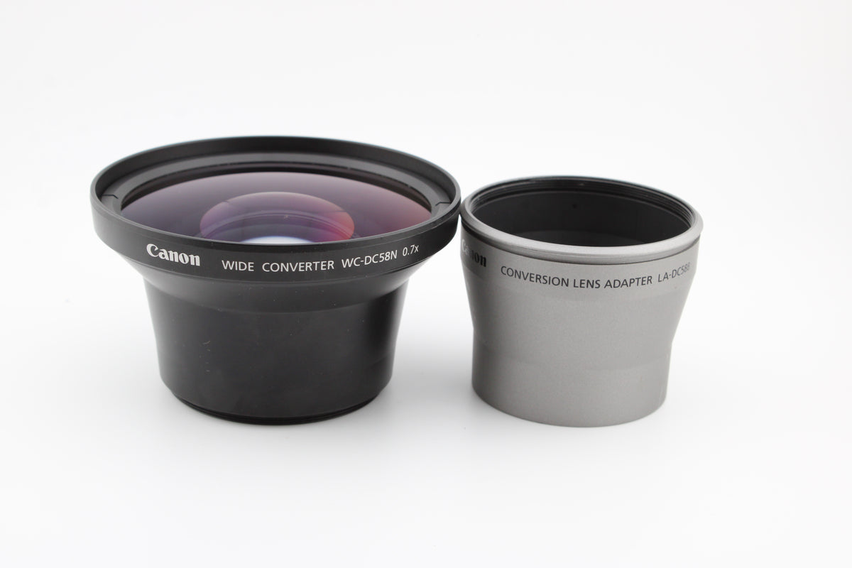 Canon Wide Converter WC-DC58N 0.7x (#4183)