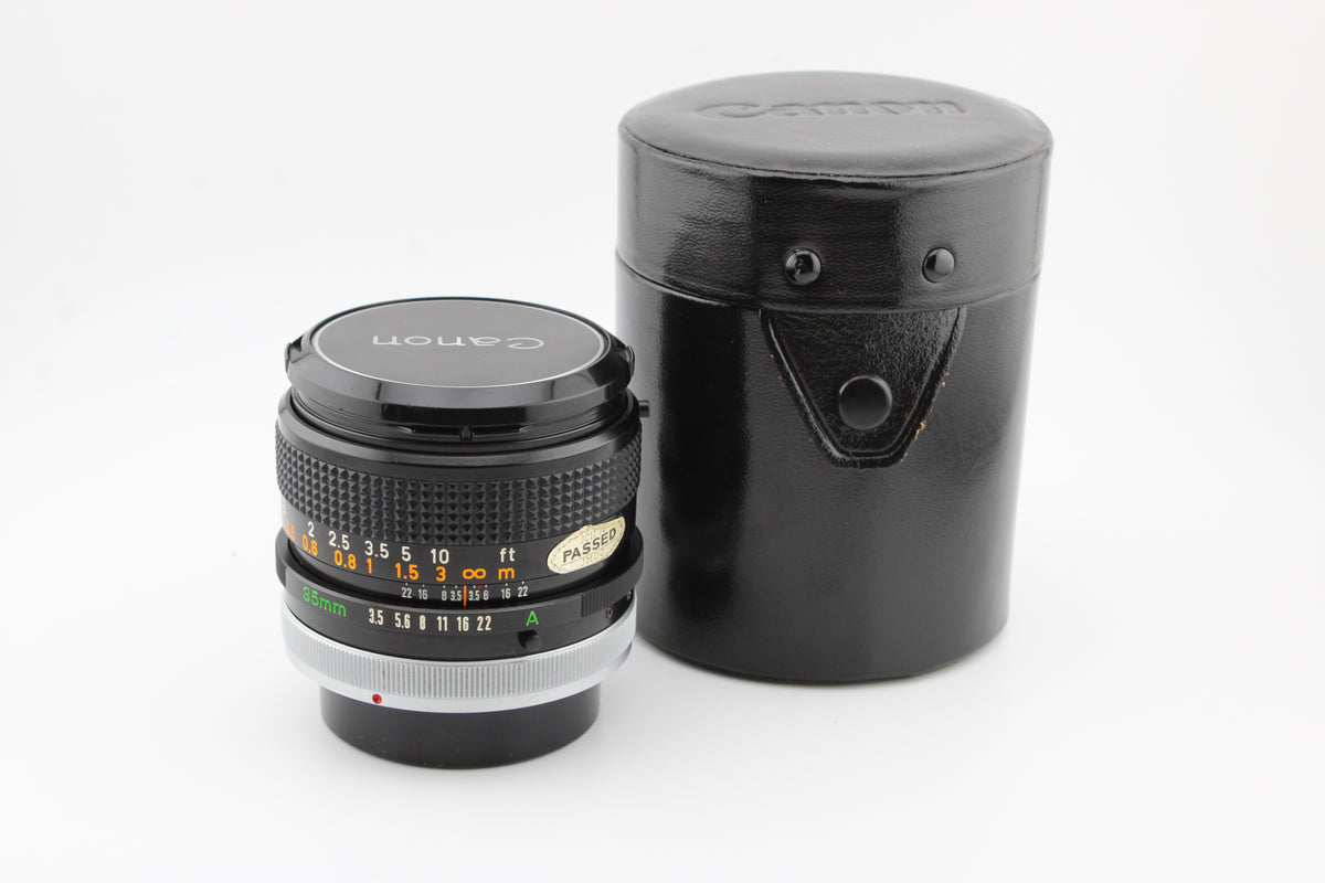 Canon FD 35mm f3.5 S.C. (#4187)