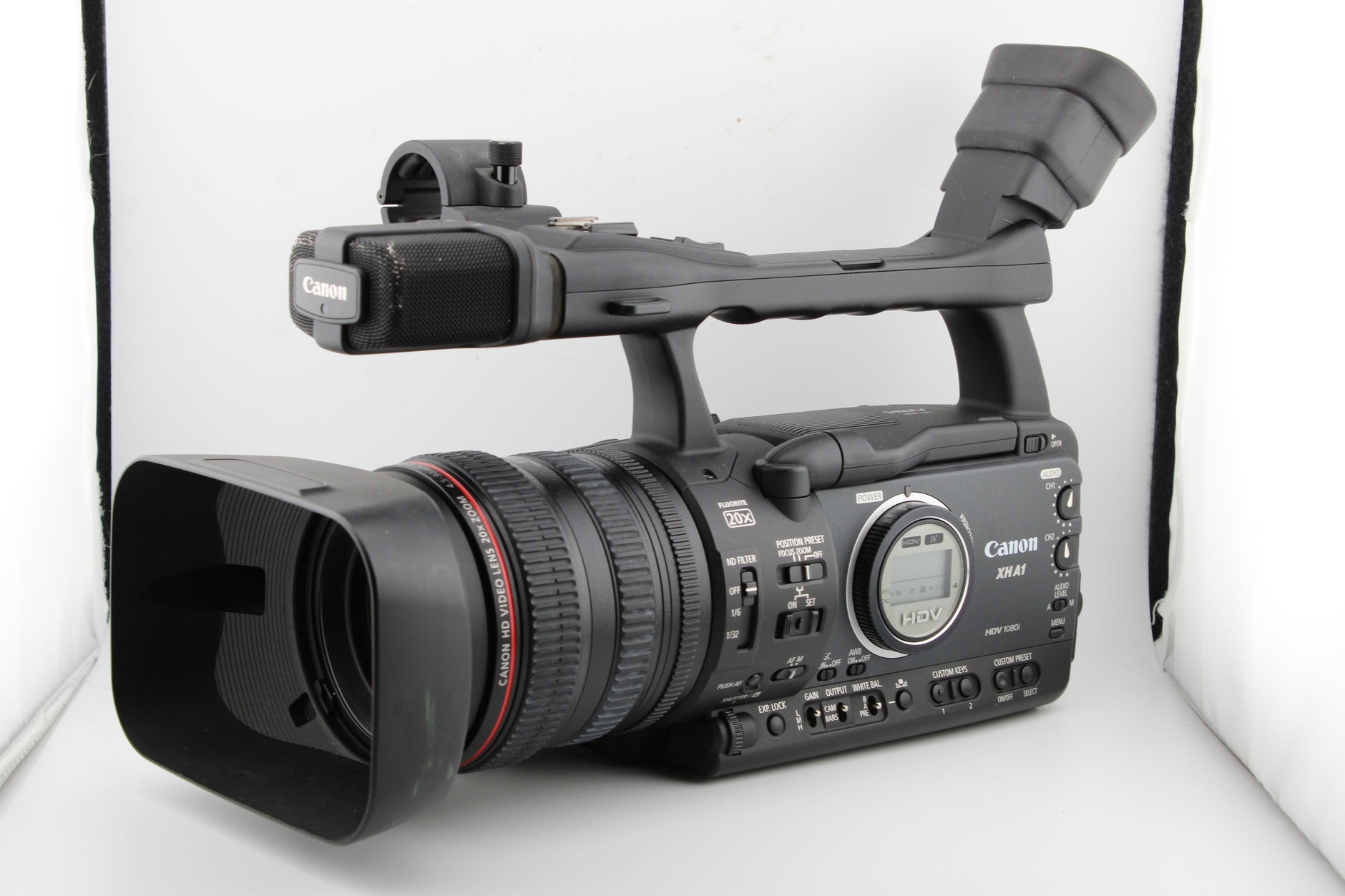 Canon XH A1 Professional Video Camera (#4193) - OldCamsByJens