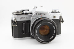 Canon AE-1 + 50mm f1.8 (#4204)