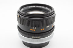 Canon FD 50mm f1.4 S.S.C. (#4327)