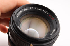 Canon FD 50mm f1.4 S.S.C. (#4327)